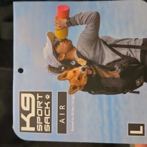 K9 Sport Sack Black Backpack